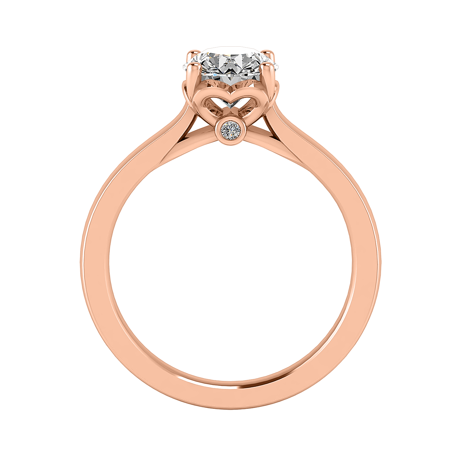 Reese Solitaire engagement ring